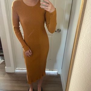 Long Sleeve Knit Dress